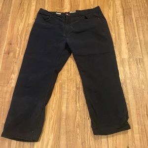 Black jeans size 44 brand is weather roof vintage